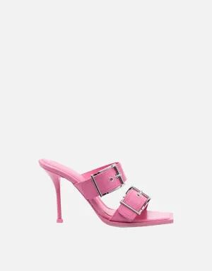 100mm Buckled Leather Sandals
