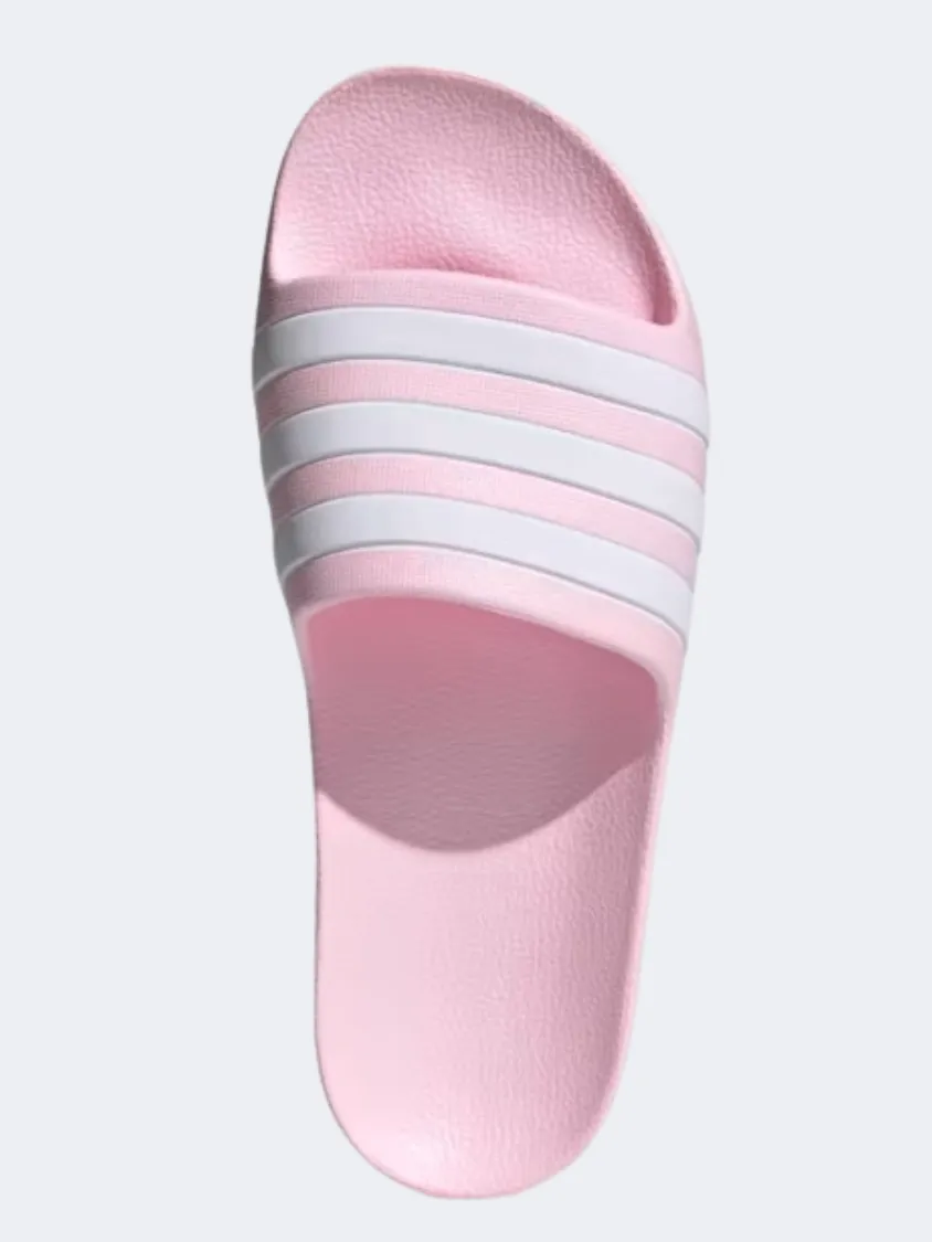 Adidas Adilette Aqua Girls Sportswear Slippers Pink/White