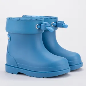 Blue Toggle Wellington Boots