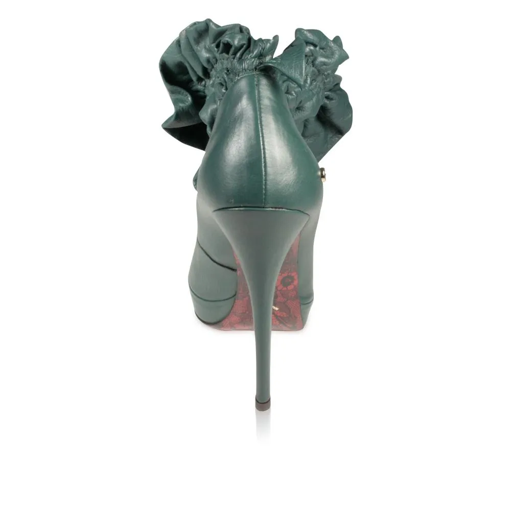 Cesare Paciotti Women's Green DesignerShoes (PA729610)