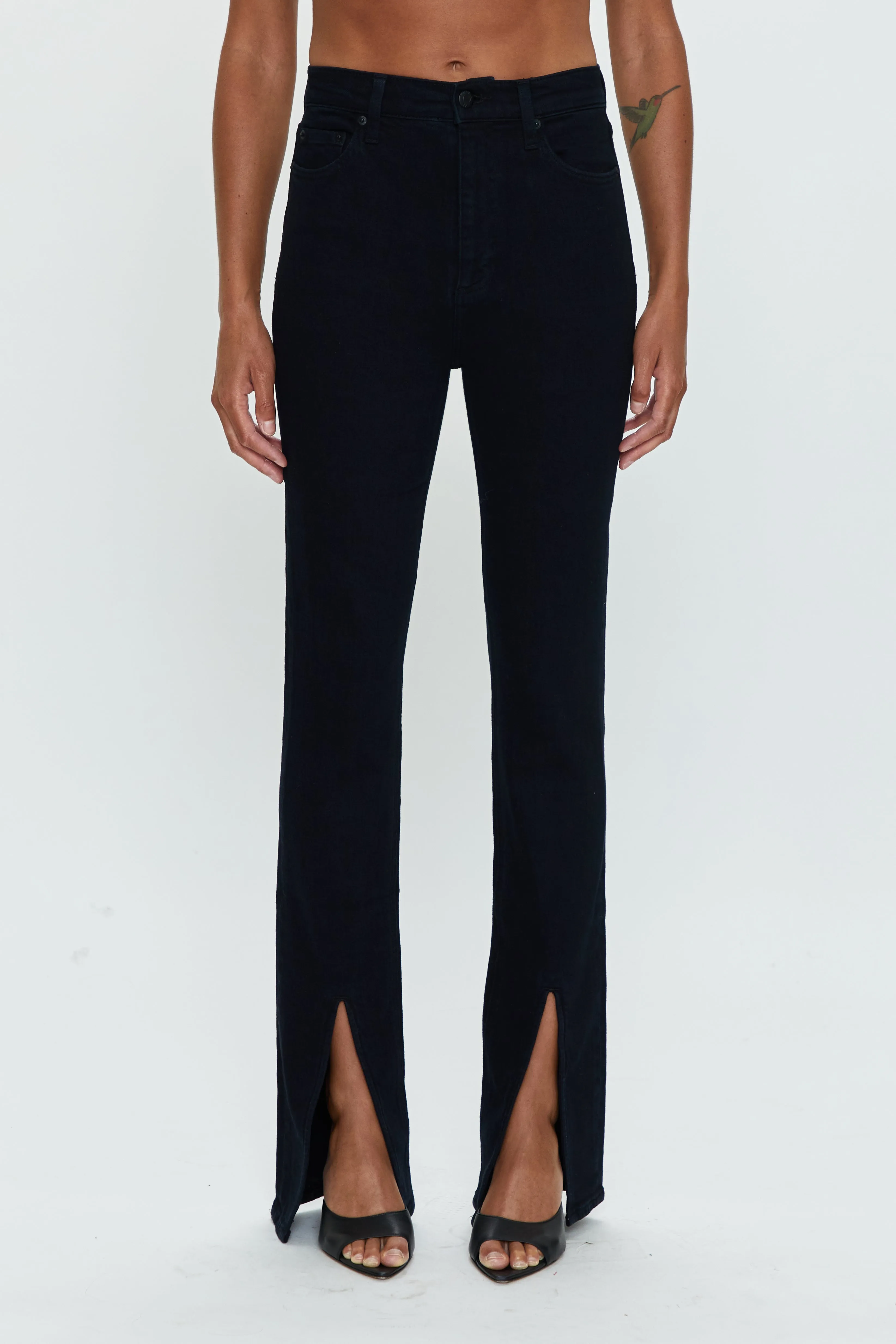 Colleen Super High Rise Slim Boot Jean - Abyss