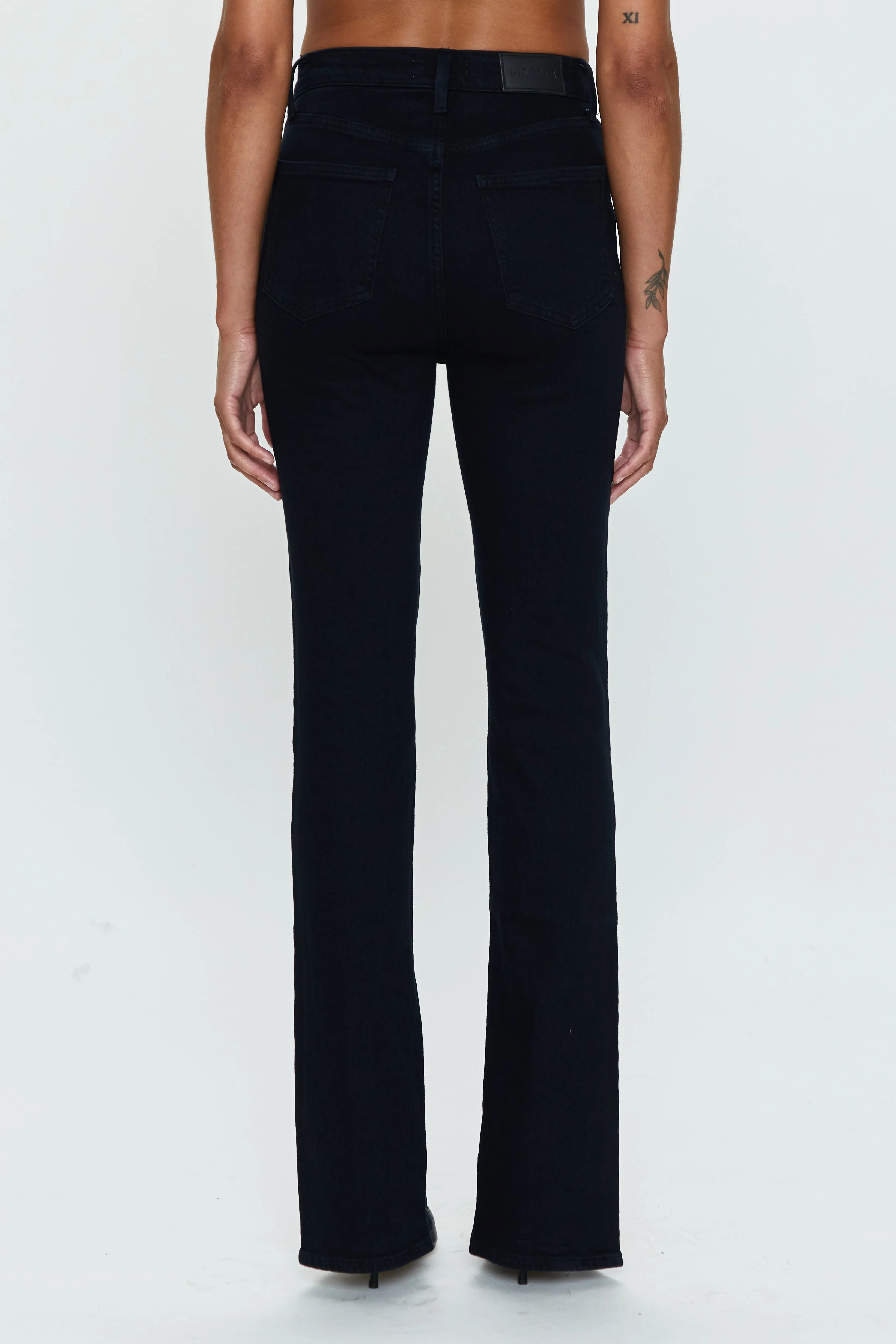 Colleen Super High Rise Slim Boot Jean - Abyss
