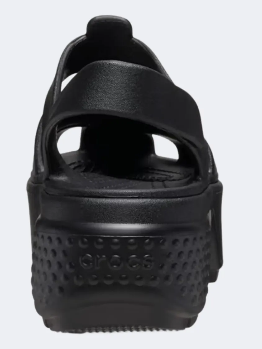 Crocs Stomp Fisherman Unisex Lifestyle Slide Black