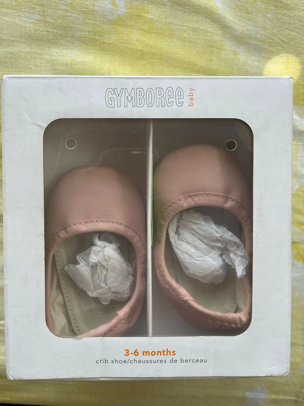GYMBOREE Baby 3-6 months crib shoe New (Imported from USA)