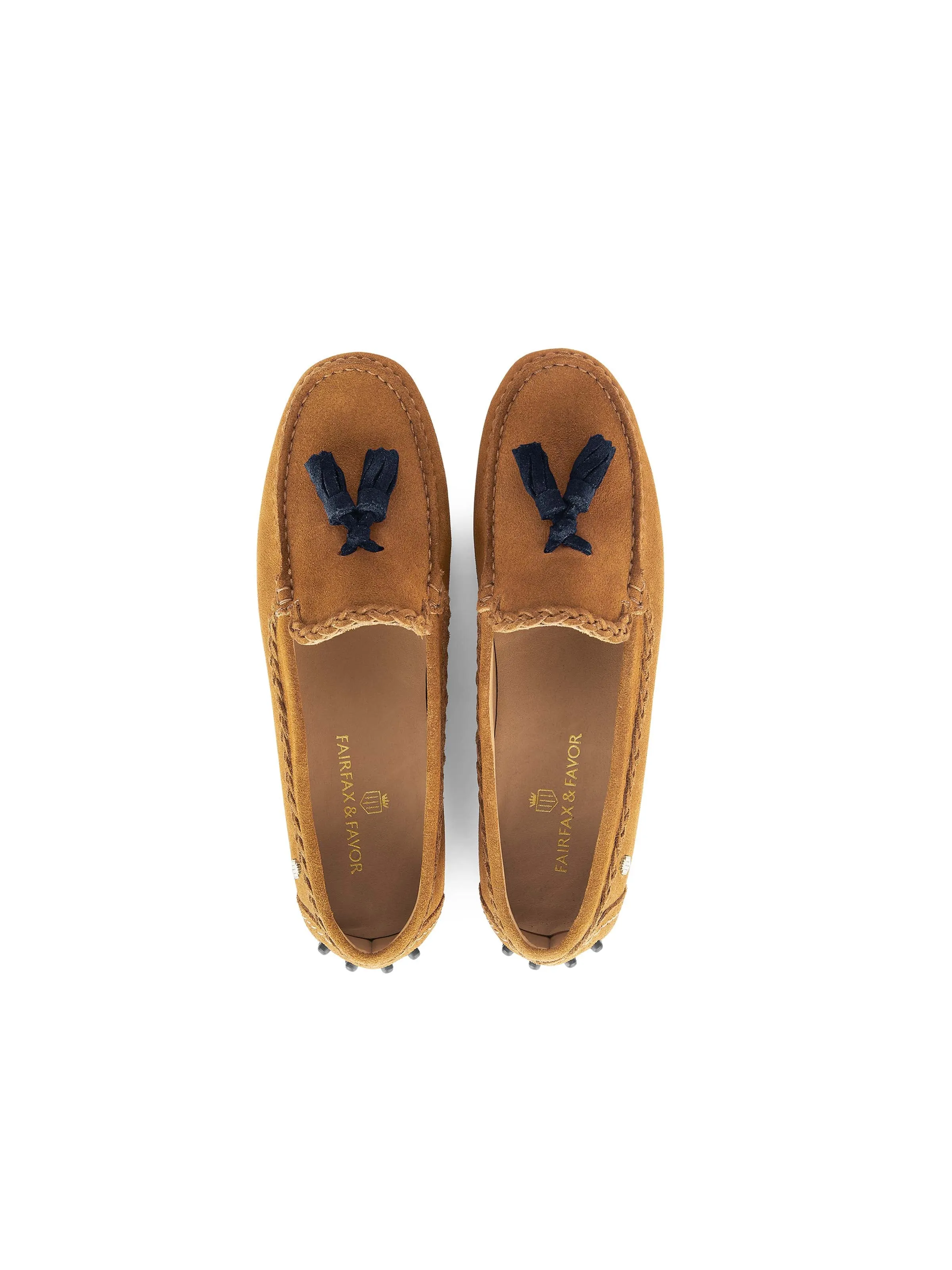 Holt Driver - Tan & Navy