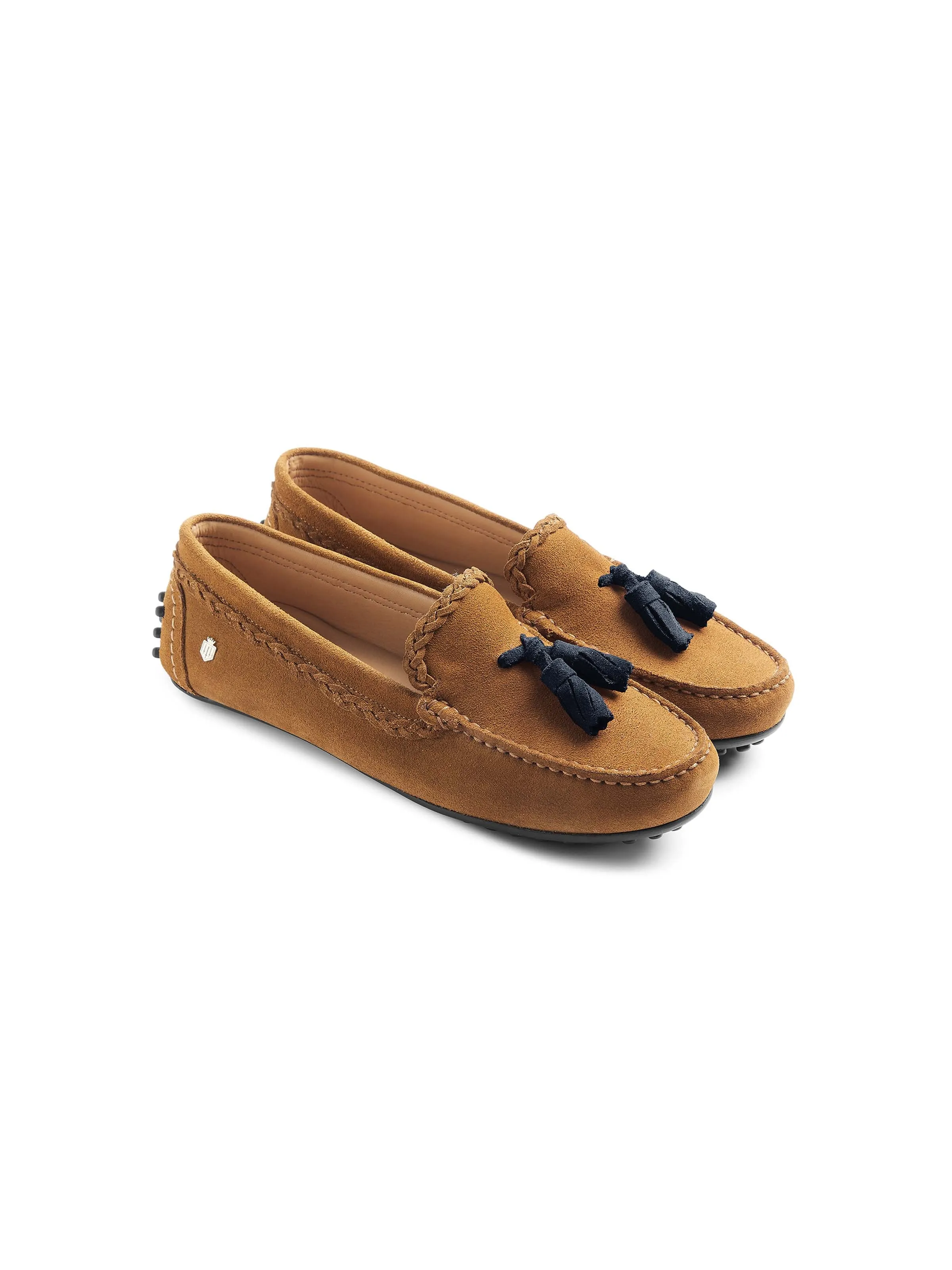 Holt Driver - Tan & Navy