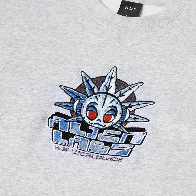 HUF X ALIENLABS STASH CREWNECK