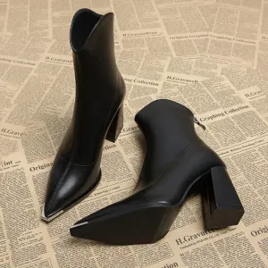 Ivyshape | Comfortable Women's Leather Boots