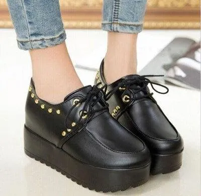 Little leather shoes female 2021 spring new wave Student Korean version of the British style brand shoes, casual shoes, women's shoes.