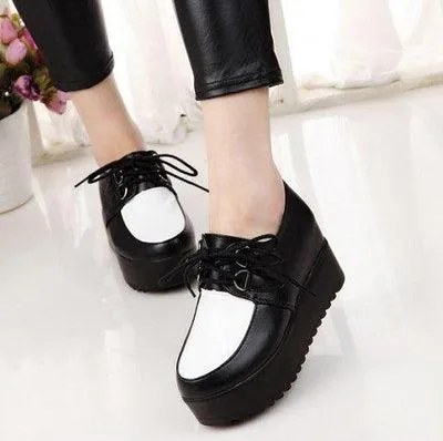 Little leather shoes female 2021 spring new wave Student Korean version of the British style brand shoes, casual shoes, women's shoes.