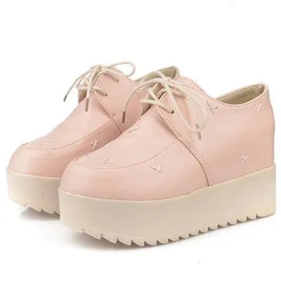Little leather shoes female 2021 spring new wave Student Korean version of the British style brand shoes, casual shoes, women's shoes.