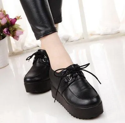 Little leather shoes female 2021 spring new wave Student Korean version of the British style brand shoes, casual shoes, women's shoes.