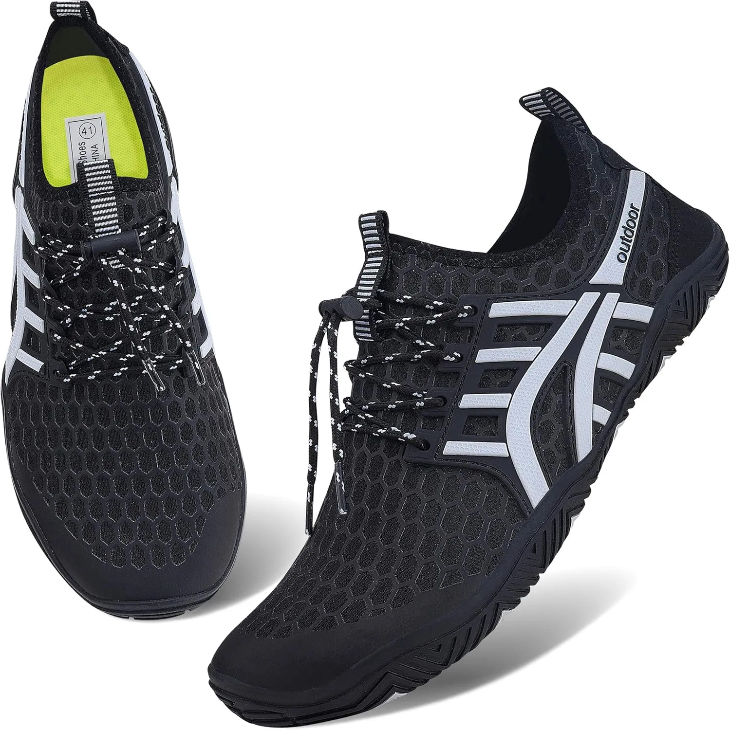 Men Women Water Sports Shoes Slip-on Quick Dry Aqua Swim Shoes for Pool Beach Surf Walking Water Park