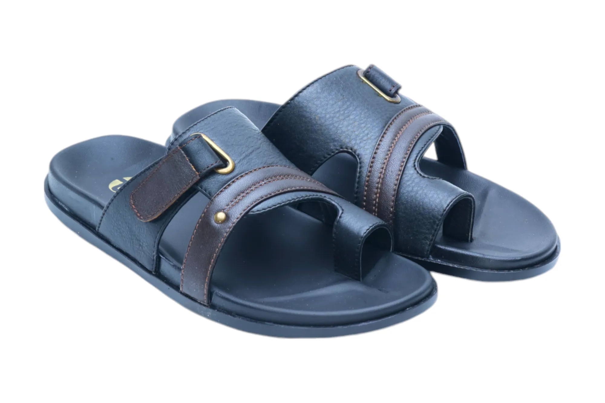Mens leather chappal 54910