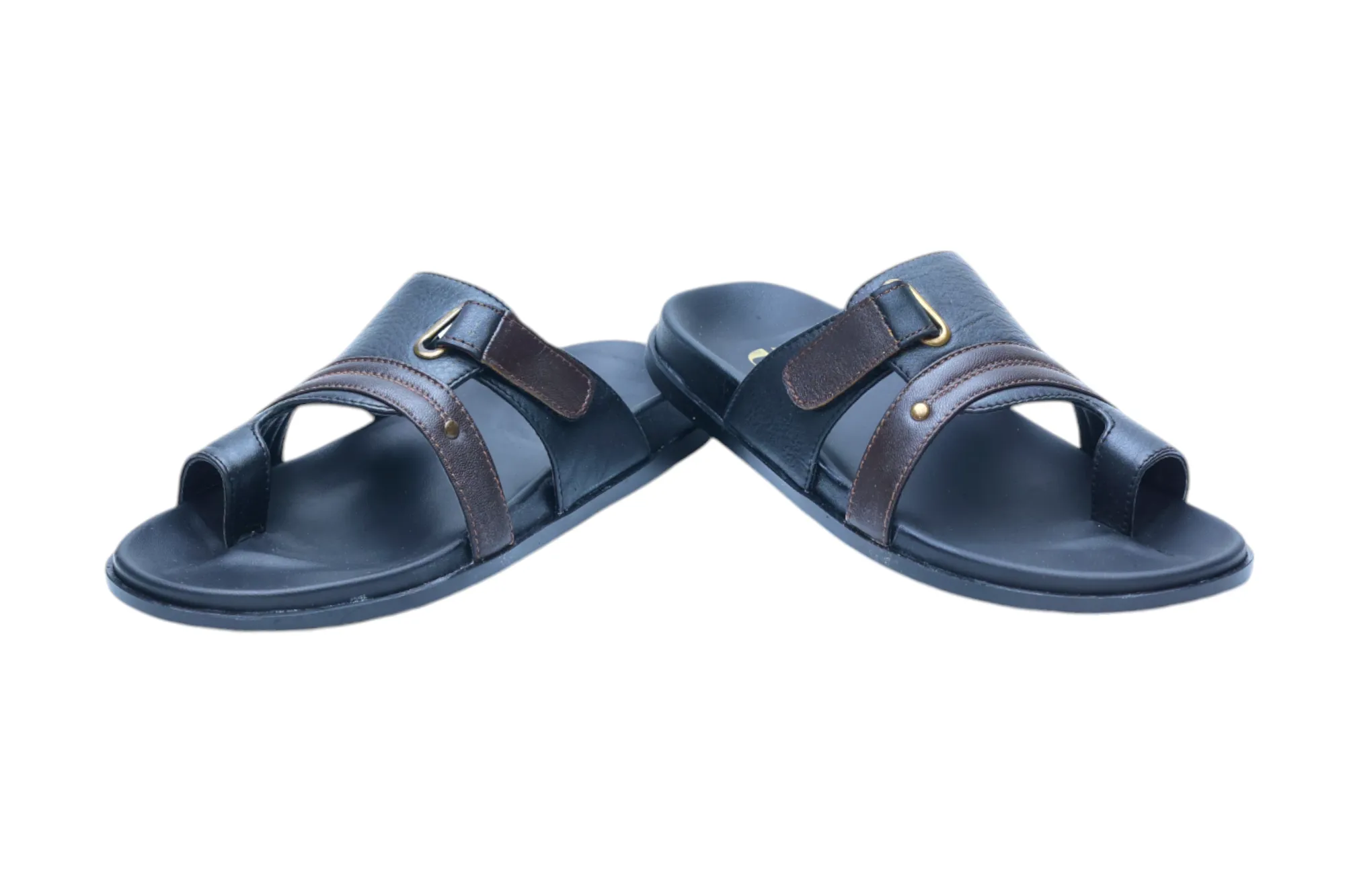 Mens leather chappal 54910