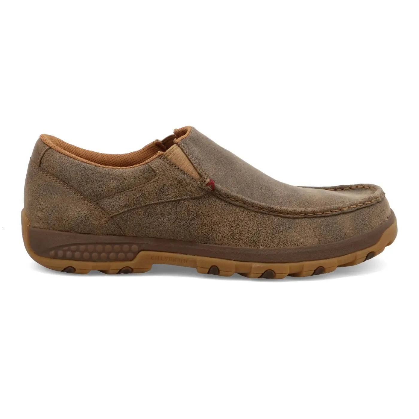 Mens Twisted X Slip-On Driving Moc  Effortless Comfort & Durability