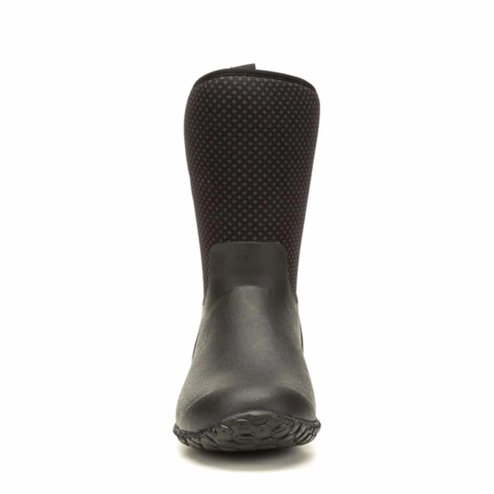 Muck Footwear Women MUCKSTER II MID BLACK/CHARCOAL/ROSE