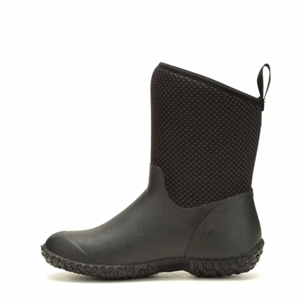Muck Footwear Women MUCKSTER II MID BLACK/CHARCOAL/ROSE