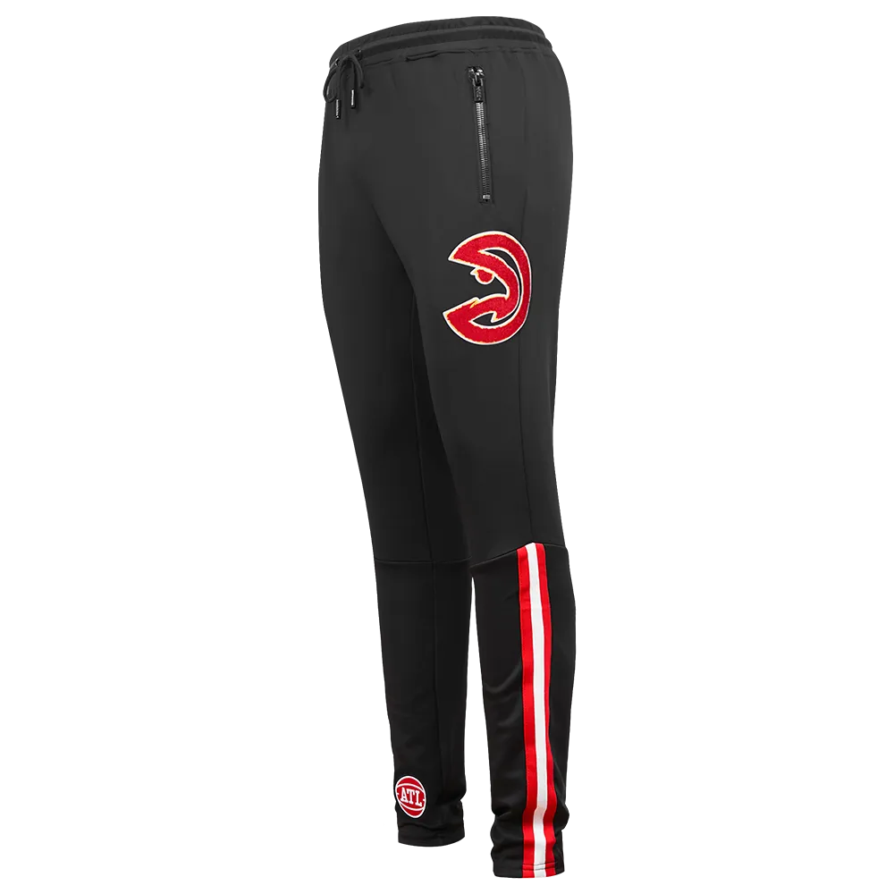 NBA ATLANTA HAWKS CLASSIC MEN'S DK TRACK PANT (BLACK)