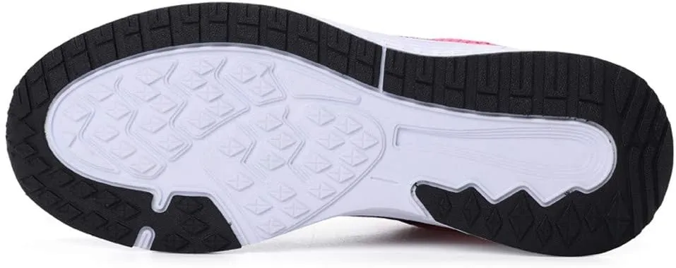 Sneakers for Women Casual Mesh Breathable Lace Up Walking Tennis Shoes Men Athletic Ladies Casual Shoes Black Platform Sneaker Black Tennis Shoe Trainers Shoe