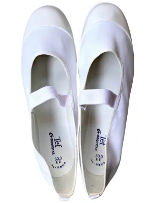 Uwabaki Type #01 [White]  Japan made school indoor shoes