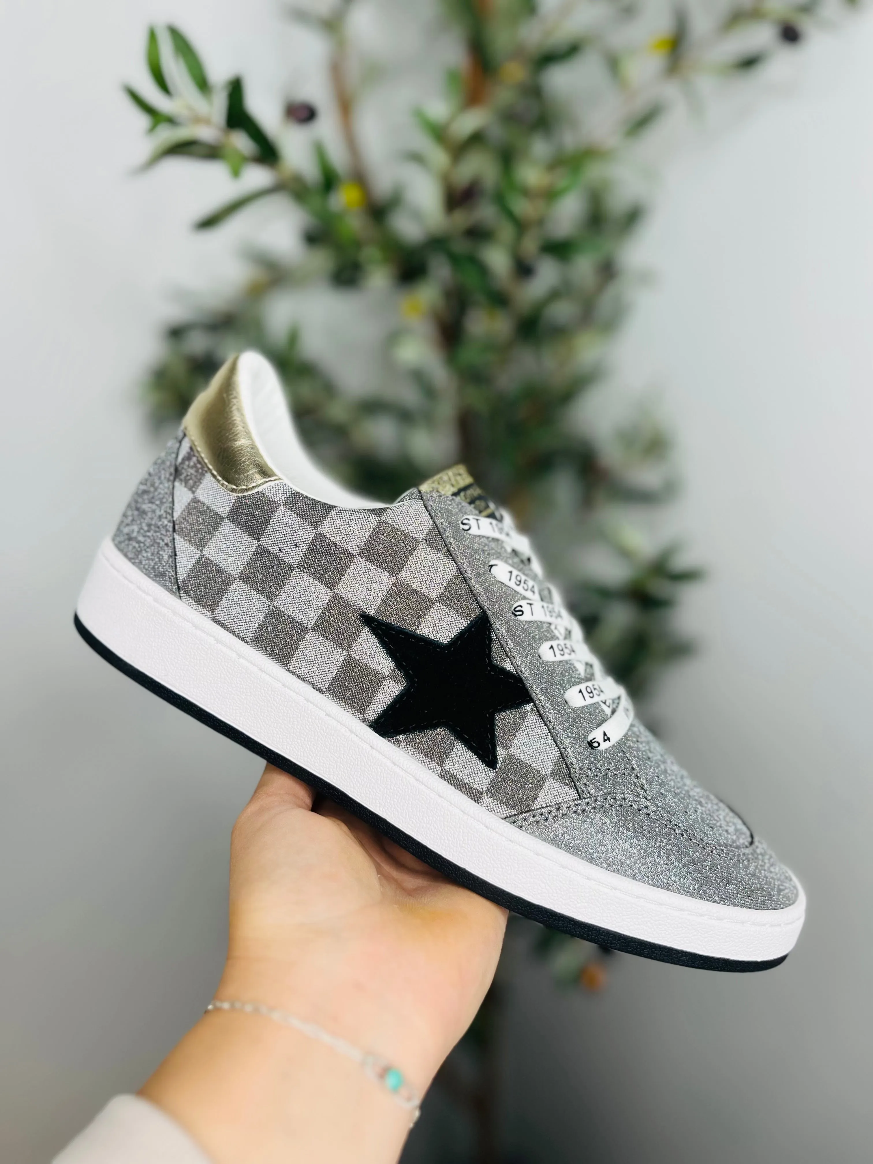 Vintage Havana Star Glitter Sneakers