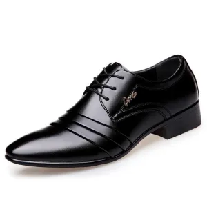 West Louis Fashion Lace-up Wedding Shoes