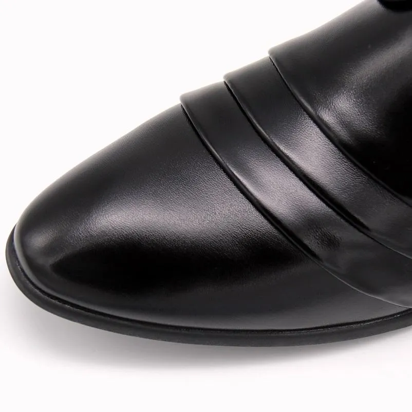 West Louis Fashion Lace-up Wedding Shoes